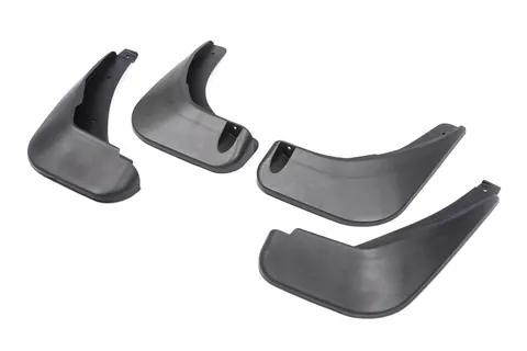 Бризковики Premium Sedan (4 шт) для Mazda 2 2007-2014 рр — Mazda 2 2007-2014 гг. DianaParts