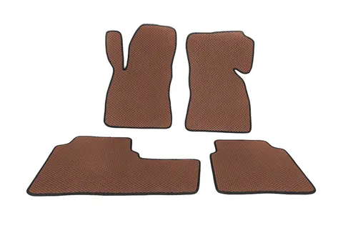 Килимки EVA (Коричневий) для Hyundai Santa Fe 1 2000-2006 рр — Hyundai Santa Fe 1 2000-2006 гг. DianaParts