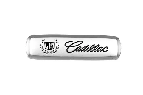 Шильдик алюмінієвий для килимків (1шт) для Cadillac — Cadillac DianaParts