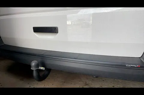 Накладка на задній бампер EuroCap (1 двері, ABS) для Volkswagen T6 2015-2024 рр — Volkswagen T6 2015-2024 гг. DianaParts