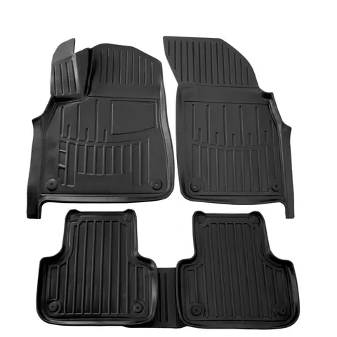Килимки Stingray 3D (5 шт, поліуретан) для Ауди Q7 2015-2026 рр — Audi Q7 2015–2026 гг. DianaParts