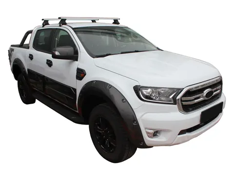 Перемички на гладку дах (2 шт, Asaf V4) для Ford Ranger 2011-2022 рр — Ford Ranger 2011–2022 гг. DianaParts