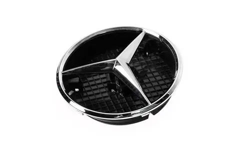 Передня емблема с корпусом (21см) для Mercedes GL/GLS сlass X166 2012-2019 рр — Mercedes GL/GLS сlass X166 2012-2019 гг. DianaParts