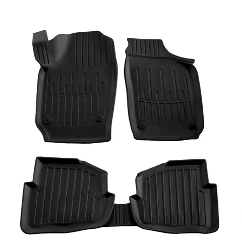 Килимки Stingray 3D (5 шт, поліуретан) для Skoda Fabia 2000-2007 рр — Skoda Fabia 2000-2007 гг. DianaParts