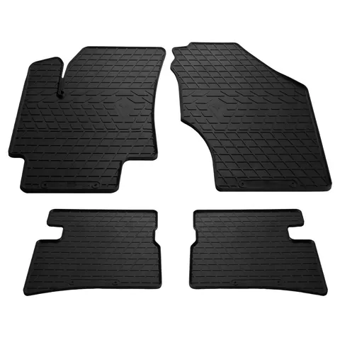 Гумові килимки (4 шт, Stingray Premium) для Kia Rio 2005-2011 рр — Kia Rio 2005-2011 гг. DianaParts
