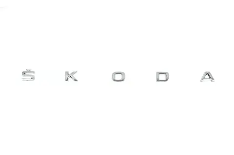 Напис Skoda (490мм на 32мм) для Skoda — Skoda DianaParts