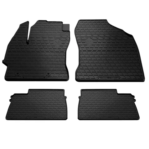 Гумові килимки (4 шт, Stingray Premium) для Toyota Corolla 2013-2019 рр — Toyota Corolla 2013-2019 гг. DianaParts