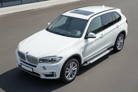 Бокові пороги Vision New Grey (2 шт., Алюміній) для BMW X5 F15 2013-2018 рр — BMW X5 F15 2013-2018 гг. DianaParts