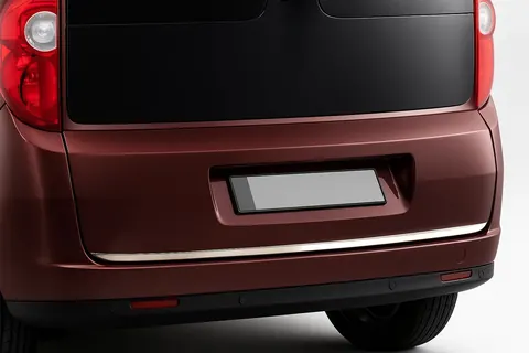 Накладка кромки кришки багажника (нерж.) OmsaLine - Італійська нержавійка для Opel Combo 2012-2018 рр — Opel Combo 2012-2018 гг. DianaParts