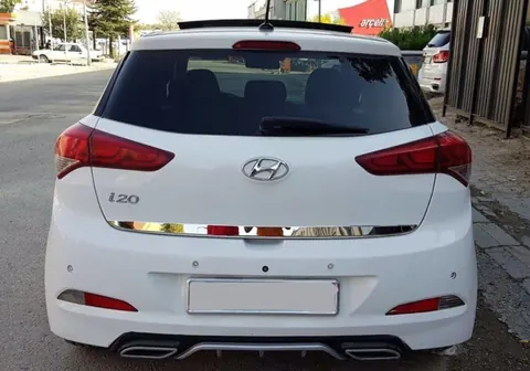 Кромка багажника 2014-2018 (нерж.) для Hyundai I-20 рр — Hyundai I-20 2014-2020 гг. DianaParts