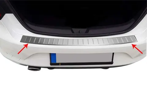 Накладка на задній бампер OmsaLine (SD, нерж) для Renault Megane IV 2016-2025 рр — Renault Megane IV 2016-2025 гг. DianaParts