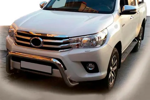 Передній захист WT009 (нерж) для Toyota Hilux 2015- рр — Toyota Hilux 2015- гг. DianaParts
