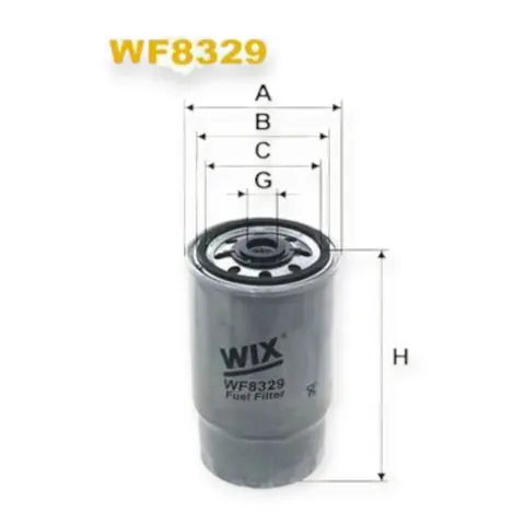 Фільтр паливний Citroen Jumper II (02-06) WIX FILTERS