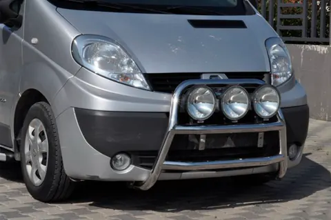 Кенгурятник WT018 (нерж.) для Nissan Primastar 2002-2014 рр — Nissan Primastar 2002-2014 гг. DianaParts