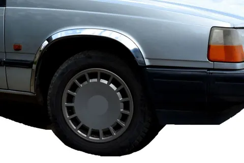 Накладки на арки (4 шт, нерж) для Volvo 940/960 1990-1997 рр — Volvo 940/960 1990-1997 гг. DianaParts