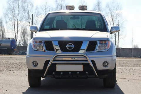 Кенгурятник WT003 (нерж) для Nissan Pathfinder R51 2005-2014 рр — Nissan Pathfinder R51 2005-2014 гг. DianaParts