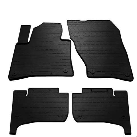 Гумові килимки (4 шт, Stingray Premium) для Volkswagen Touareg 2010-2018 рр — Volkswagen Touareg 2010-2018 гг. DianaParts