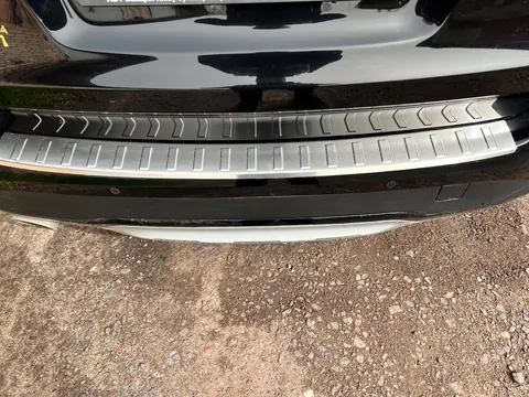 Накладка з сталі на задній бампер Carmos (нерж.) для BMW X3 F25 2011-2018 рр — BMW X3 F25 2011-2018 гг. DianaParts