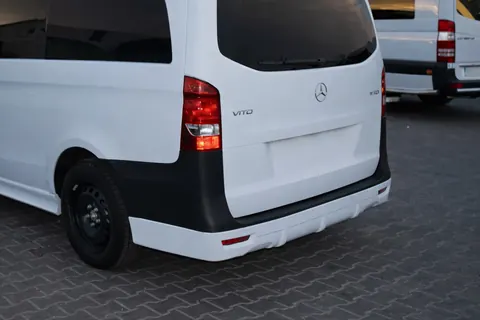 Накладка на задній бампер V1 (під фарбування) для Mercedes Vito/V-class W447 2014- рр — Mercedes Vito/V-class W447 2014- гг. DianaParts