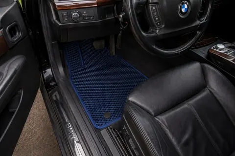 Килимки E65 (EVA, сині) для BMW 7 серія E65/66 2001-2008 рр — BMW 7 серия E65/66 2001-2008 гг. DianaParts