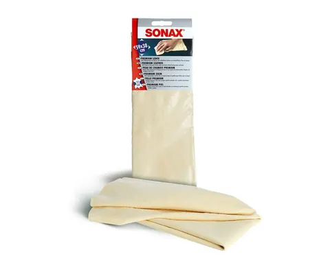 Sonax Серветка з натуральної шкіри — Универсальные аксессуары DianaParts