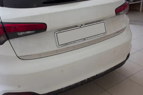 Кромка багажника (нерж) OmsaLine - Італійська нержавійка для Fiat Tipo Cross 2021- рр — Fiat Tipo Cross 2021- гг. DianaParts