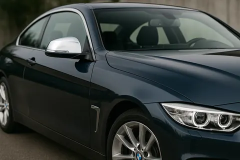Накладки на дзеркала (2 шт, нерж.) Carmos для BMW 4 серія F32/F33/F36 2012-2020 рр — BMW 4 серия F32/F33/F36 2012-2020 гг. DianaParts
