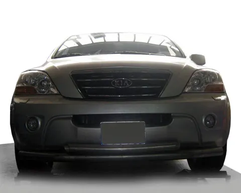 Передній захист ST014 (нерж.) для Kia Sorento I BL 2002-2009 рр — Kia Sorento I BL 2002-2009 гг. DianaParts