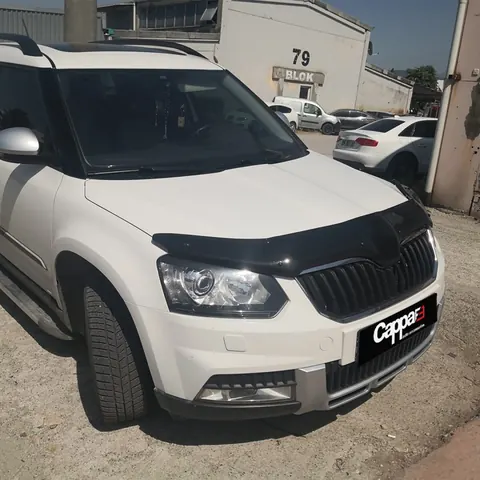 Дефлектор капота 2013-2026 (EuroCap) для Skoda Yeti рр — Skoda Yeti 2009-2017 гг. DianaParts