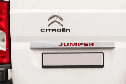 Хром планка над номером LED-червоний (нерж.) для Citroen Jumper 2007-2025 рр — Citroen Jumper 2007-2025 гг. DianaParts