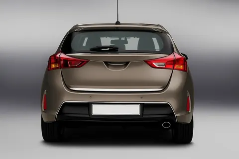 Кромка багажника (нерж) OmsaLine - Італійська нержавійка для Toyota Auris 2012-2018 рр — Toyota Auris 2012-2018 гг. DianaParts
