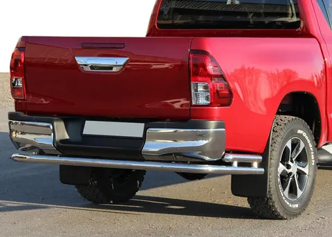 Задня дуга AK005-2 (нерж.) для Toyota Hilux 2015- рр — Toyota Hilux 2015- гг. DianaParts