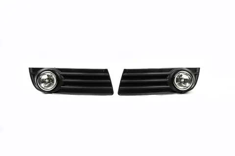 Протитуманки з вставками (з LED лампою) для Volkswagen Jetta 2006-2011 рр — Volkswagen Jetta 2006-2011 гг. DianaParts