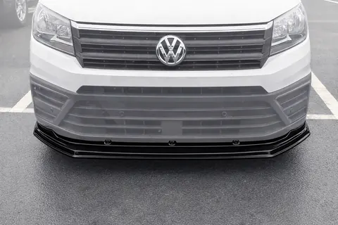 Передня лип накладка (ABS) для Volkswagen Crafter 2016- рр — Volkswagen Crafter 2016- гг. DianaParts