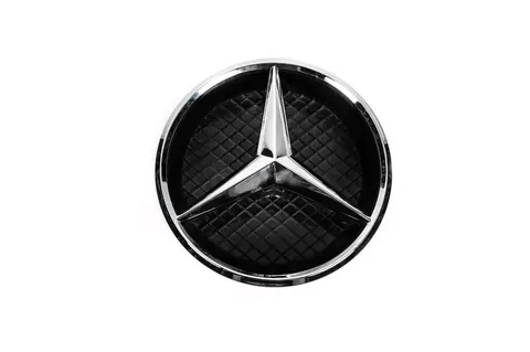 Передня емблема с корпусом (21см) для Mercedes GLC coupe C253 2016-2023 рр — Mercedes GLC coupe C253 2016-2023 гг. DianaParts