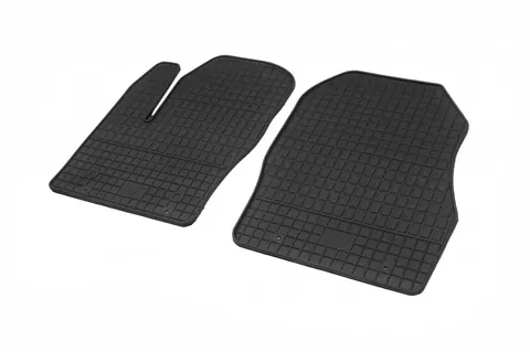 Гумові килимки (2 шт, Polytep) для Ford Connect 2014-2021 рр — Ford Connect 2014-2021 гг. DianaParts
