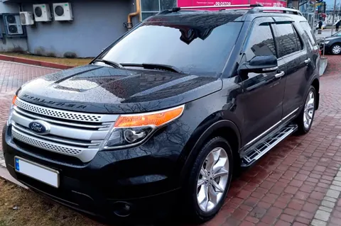 Бокові пороги Sunrise (2 шт., Алюміній) для Ford Explorer 2011-2019 рр — Ford Explorer 2011-2019 гг. DianaParts