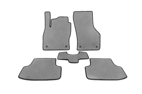 Килимки EVA для Golf 7 (Сірий) для Volkswagen Golf 7/E-Golf 2012-2020 рр — Volkswagen Golf 7/E-Golf 2012-2020 гг. DianaParts