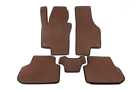 Килимки EVA (цегляні) для Volkswagen Jetta 2011-2018 рр — Volkswagen Jetta 2011-2018 гг. DianaParts