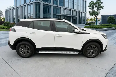 Бокові пороги Maya V2 (2 шт., Алюміній) для Peugeot 2008 2019- рр — Peugeot 2008 2019- гг. DianaParts
