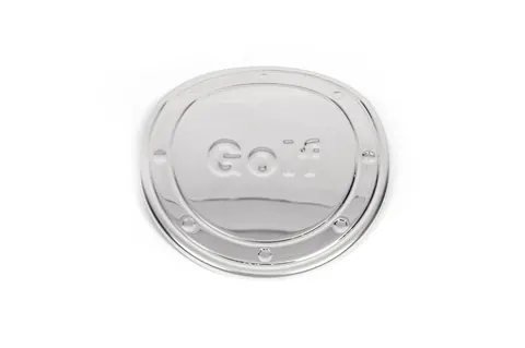 Накладка на лючок бензобака (нерж.) для Volkswagen Golf 5 2003-2009 рр — Volkswagen Golf 5 2003-2009 гг. DianaParts