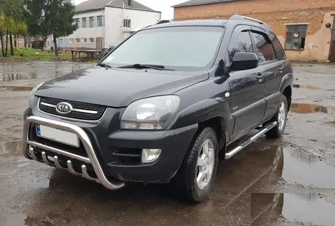 Кенгурятник WT003 (нерж.) для Kia Sportage 2004-2010 рр — Kia Sportage 2004-2010 гг. DianaParts
