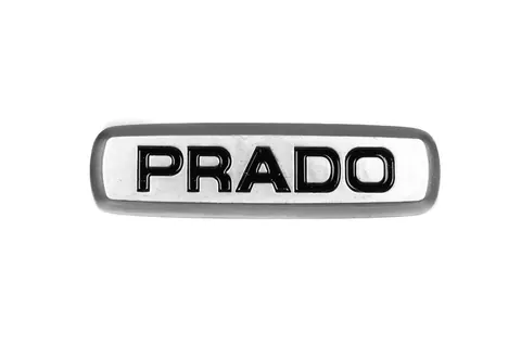 Prado Шильдик алюмінієвий для килимків (1шт) для Toyota — Toyota DianaParts