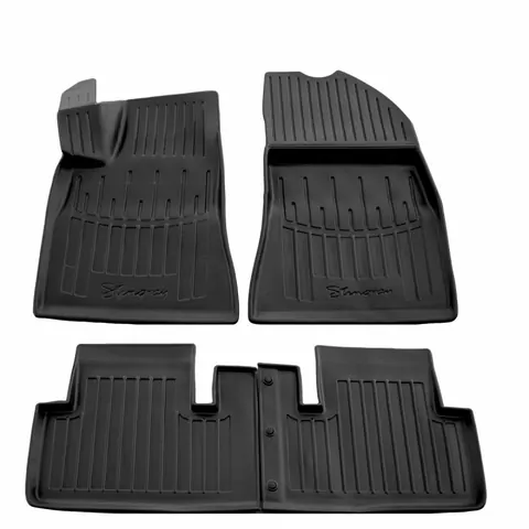 Килимки Stingray 3D (4 шт, поліуретан) для Tesla Model 3 2017- рр — Tesla Model 3 2017- гг. DianaParts