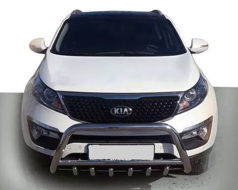 Кенгурятник WT003-1 (нерж.) для Kia Sorento II XM 2009-2014 рр — Kia Sorento II XM 2009-2014 гг. DianaParts