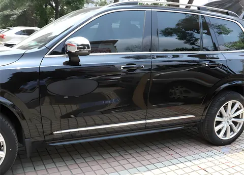 Молдинг (4 шт, нерж) для Volvo XC90 2002-2014 рр — Volvo XC90 2002-2014 гг. DianaParts