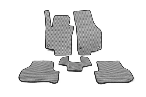 Килимки EVA (сірі) для Volkswagen Golf 5 2003-2009 рр — Volkswagen Golf 5 2003-2009 гг. DianaParts