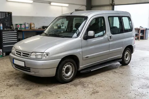 Бокові пороги Bosphorus Grey (2 шт., алюміній) для Citroen Berlingo 1996-2008 рр — Citroen Berlingo 1996-2008 гг. DianaParts