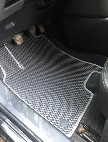 Килимки для -20262 (3 ряди, EVA, чорні) для Nissan Qashqai 2007-2010 рр — Nissan Qashqai 2007-2010 гг. DianaParts