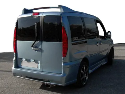 Рейлінги з спойлером HRV-type (під фарбування) для Fiat Doblo I 2001-2005 рр — Fiat Doblo I 2001-2005 гг. DianaParts